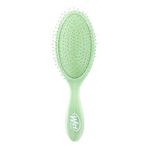 NATURAL GREEN MARBLE HAIRBRUSH